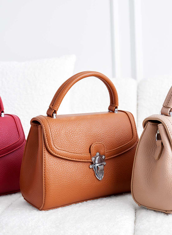 Sac camel avec bandoulière B232