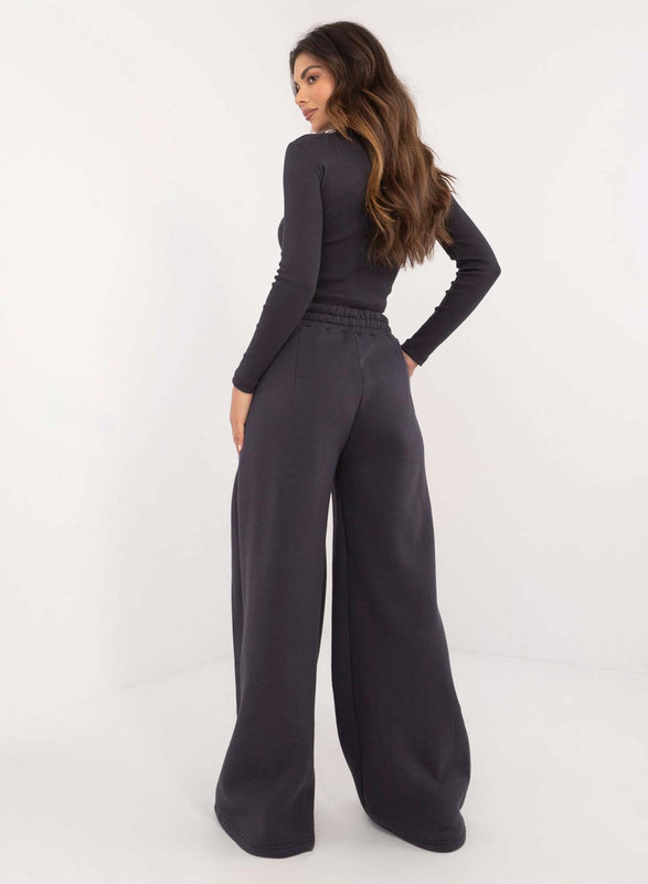 Ensemble bleu en molleton deux pièces