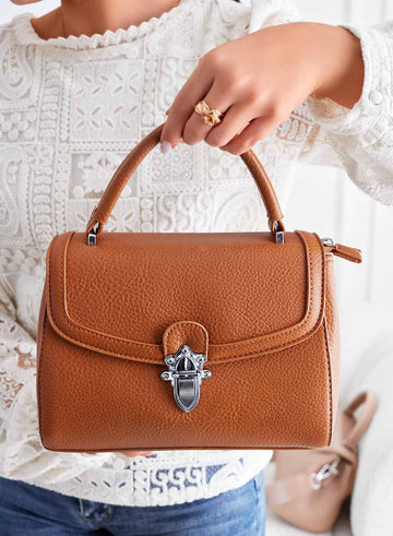 Bolso camel con bandolera B232