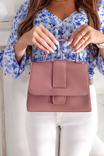 Bolso rosa con bandolera B230