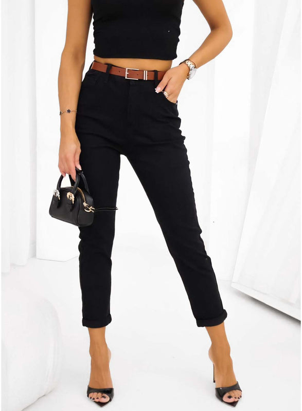 Pantalón negro skinny