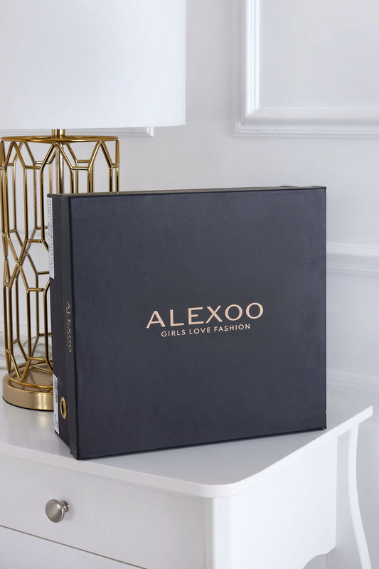 SLOANE - Botas altas hasta el muslo de ante negro Alexoo